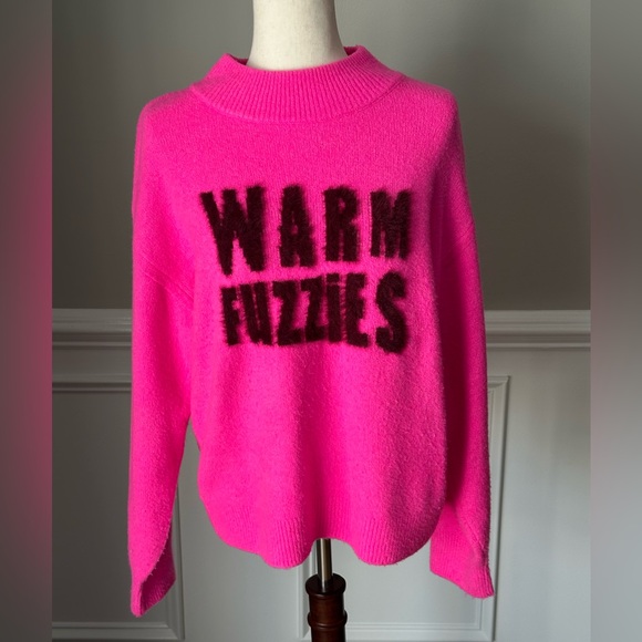A New Day Warm Fuzzies Graphic Sweater size Medium - Picture 3 of 13